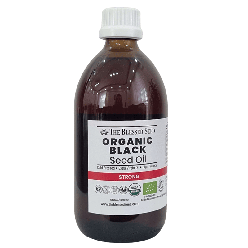 STRONG Black Seed Oil 500ml ORGANIC The Blessed Seed